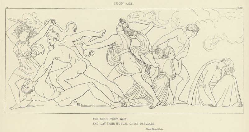 IJzertijd door John Flaxman
