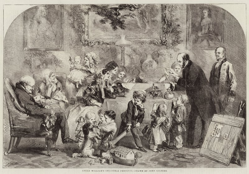 Kerstcadeaus van oom William door John Gilbert