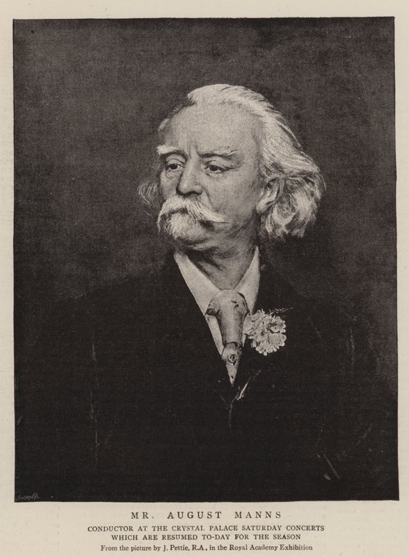 Mr. August Manns door John Pettie