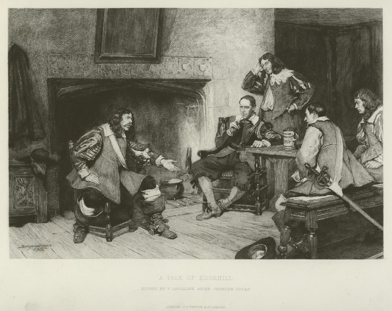 Een verhaal van Edgehill door John Seymour Lucas