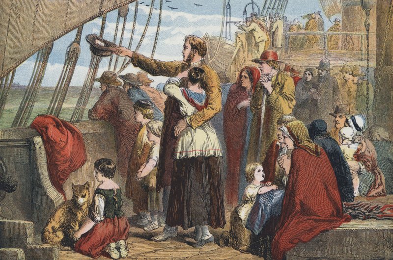 Laatste blik op Oud-Engeland door John after Gilbert