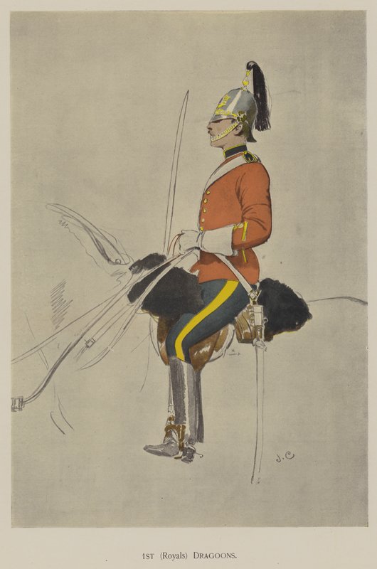 1e Royals Dragoons door John (after) Charlton