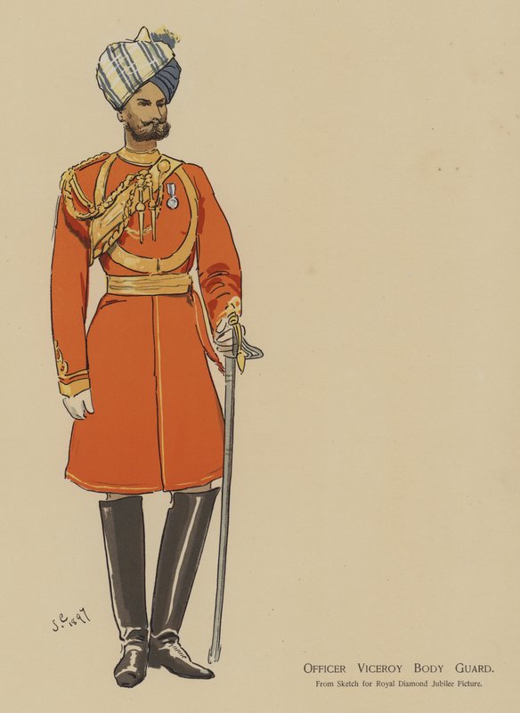 Officier Onderkoning Lijfwacht door John (after) Charlton