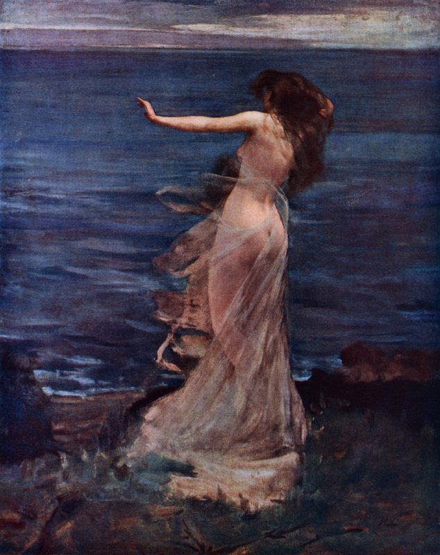 Ariadne door John (after) Lavery
