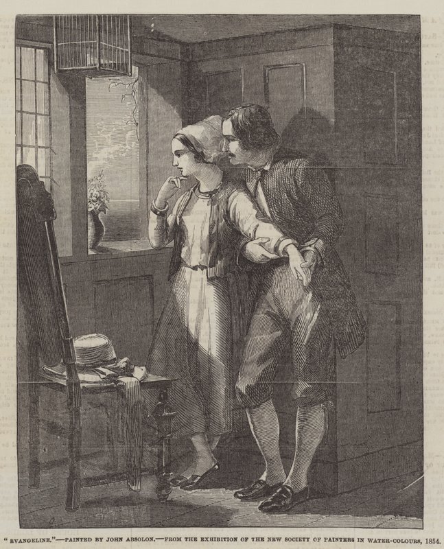 Evangeline door John Absolon