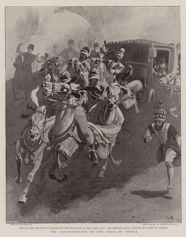 De Moord op de Sjah van Perzië door John Charlton