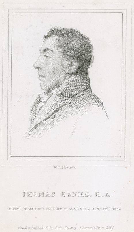 Thomas Banks door John Flaxman