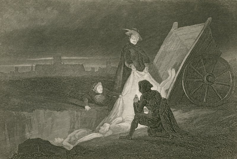 De Pestput door John Franklin