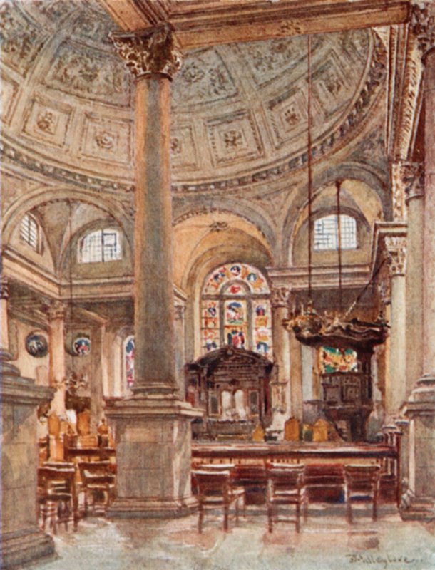 Interieur van St. Stephen