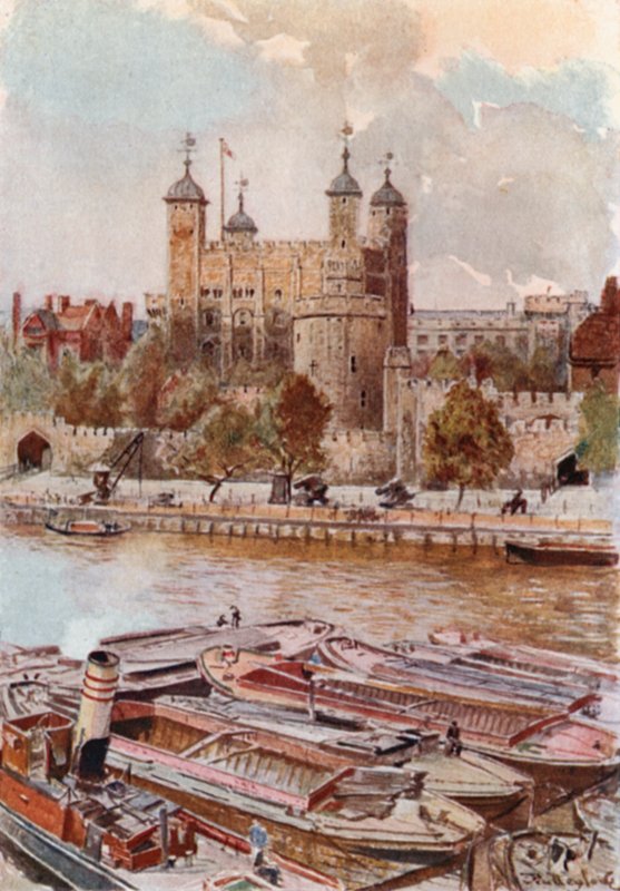 De Tower of London door John Fulleylove