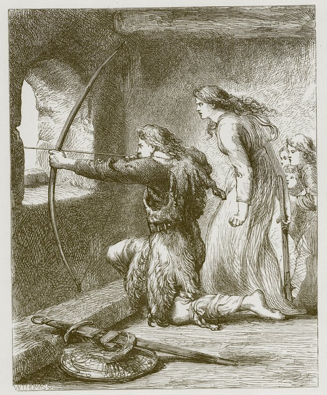 Adam Bell, Clym van de Cloughe door John Gilbert