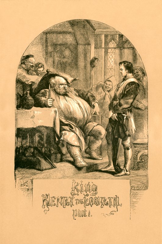 Koning Hendrik IV Deel I door John Gilbert