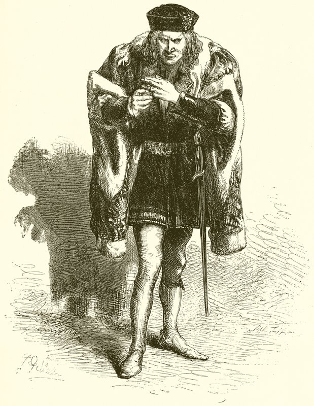 Koning Richard III door John Gilbert
