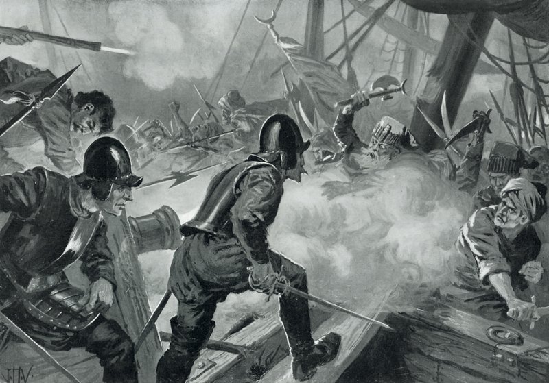 De Slag bij Lepanto door John Harris Valda