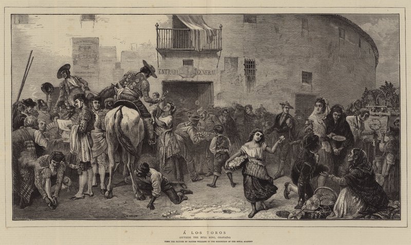 A Los Toros door John Haynes Williams