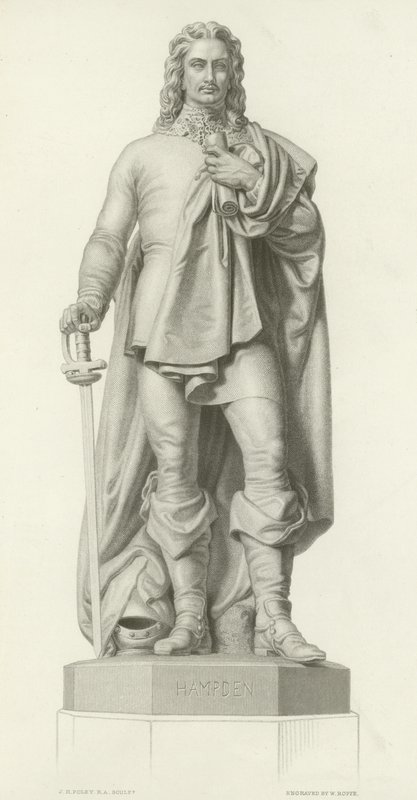 John Hampden, Engelse politicus door John Henry Foley