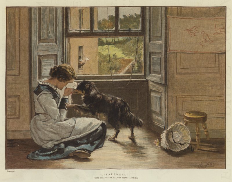 Afscheid door John Henry Lorimer