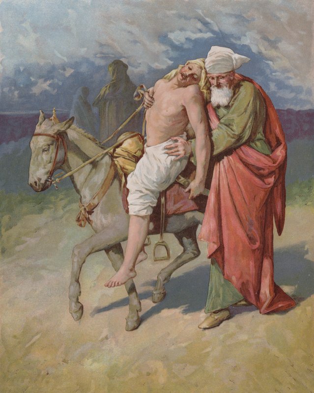 De barmhartige Samaritaan door John Lawson
