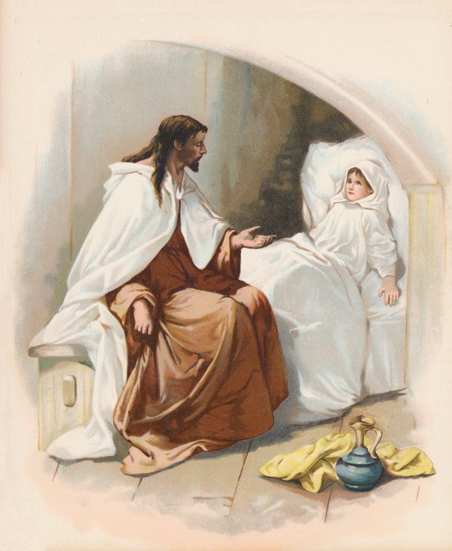 De Opwekking van de Dochter van Jairus door John Lawson