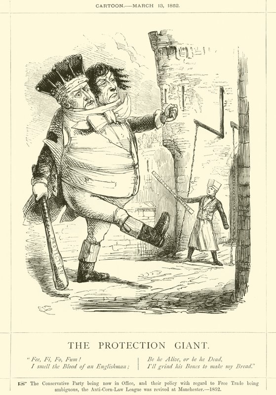 De Beschermingsreus door John Leech
