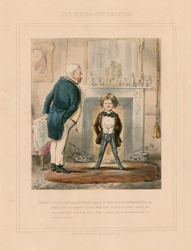 De opkomende generatie door John Leech