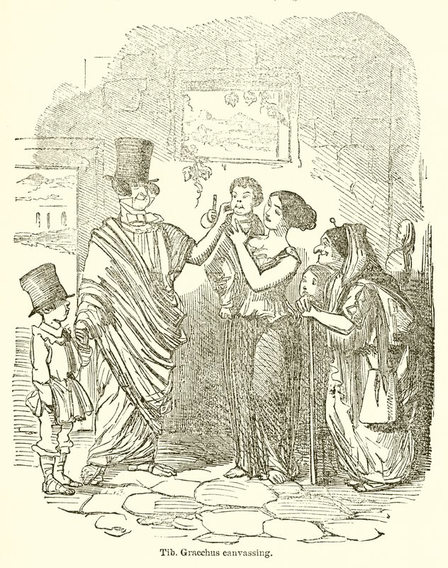 Tib. Gracchus Campagne voeren door John Leech