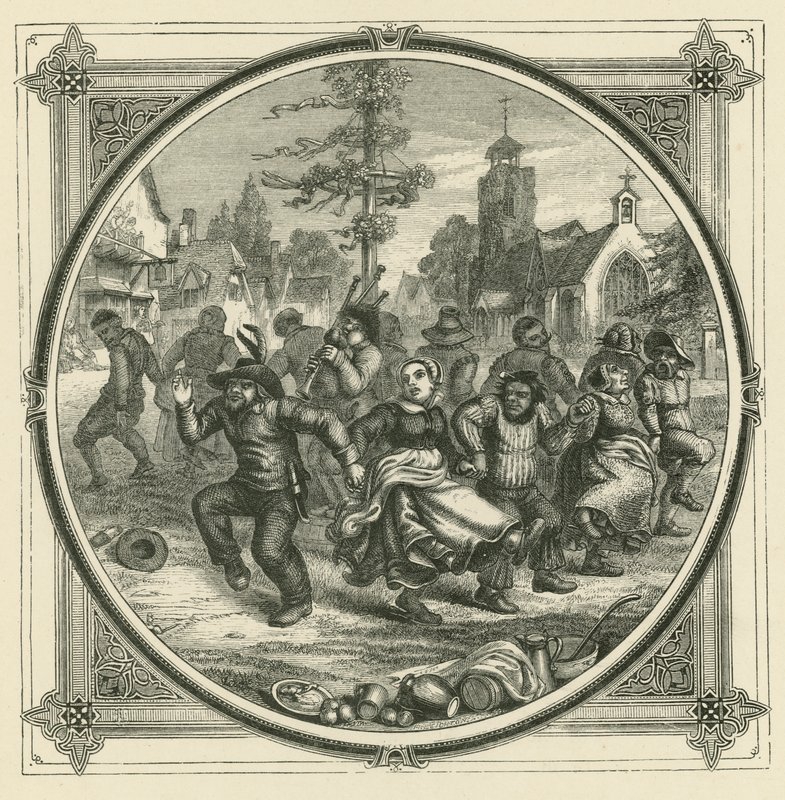 De kreupele zal altijd de dans leiden (gravure) door John Leighton