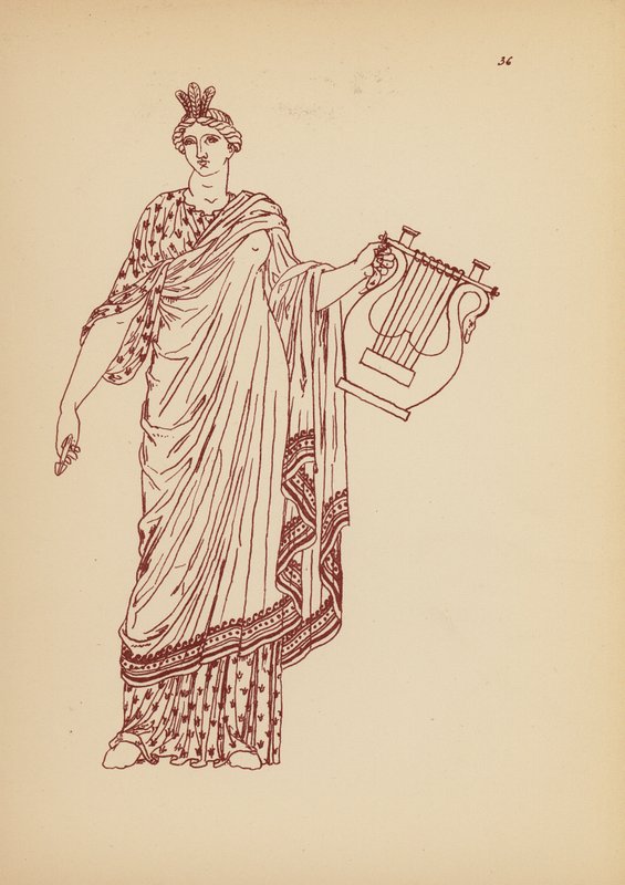 Oud-Grieks Vrouwelijk Kostuum door John Moyr Smith