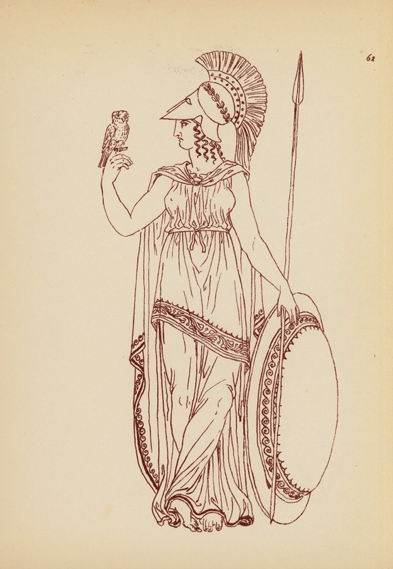 Oud-Grieks vrouwelijk kostuum door John Moyr Smith
