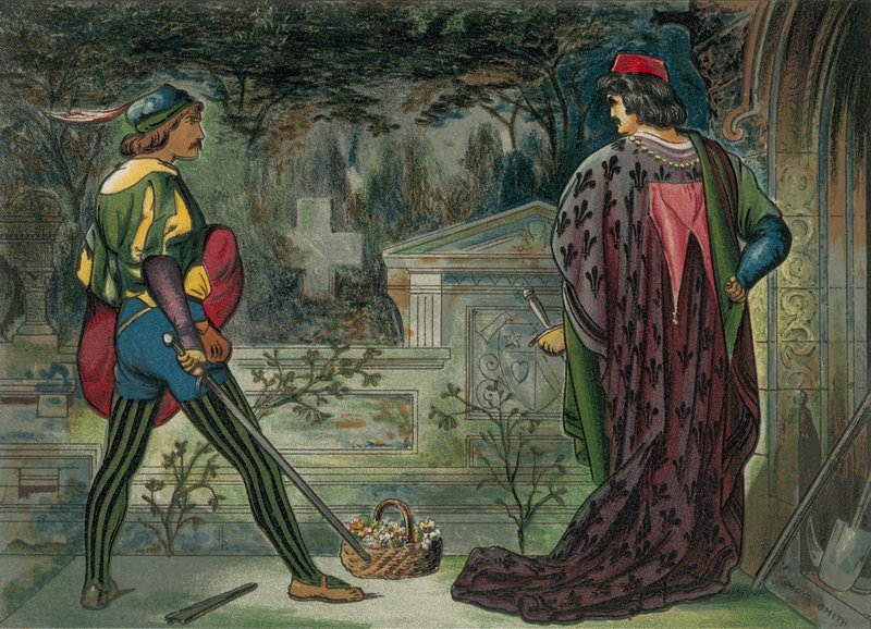 Romeo en Julia door John Moyr Smith