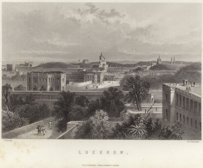 Lucknow in Uttar Pradesh door John Ramage