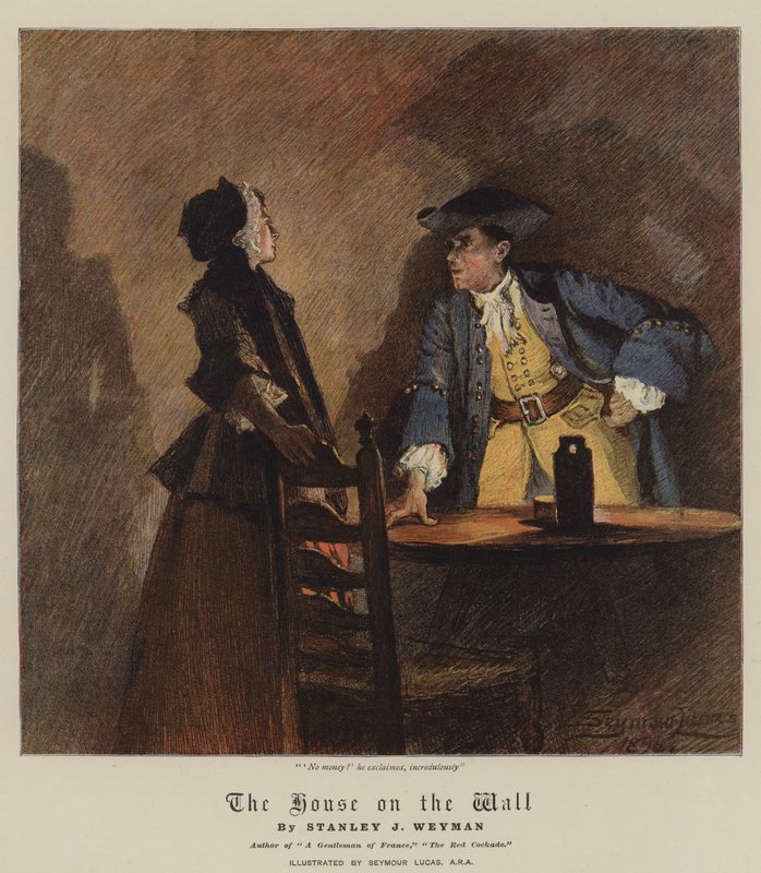 Het Huis op de Muur door John Seymour Lucas