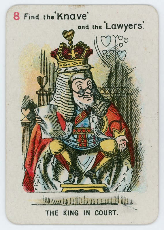 De Koning in het Hof door John Tenniel