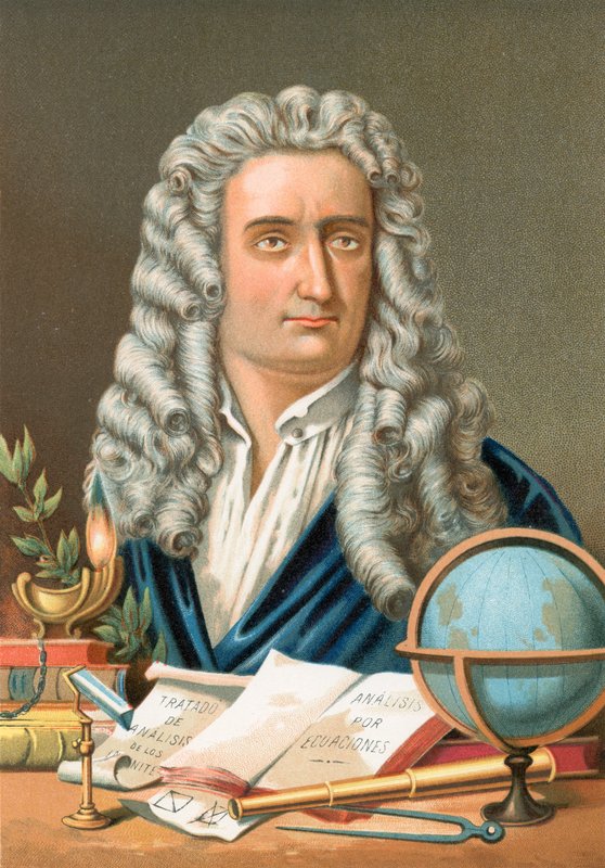 Isaac Newton door Jose Armet Portanell