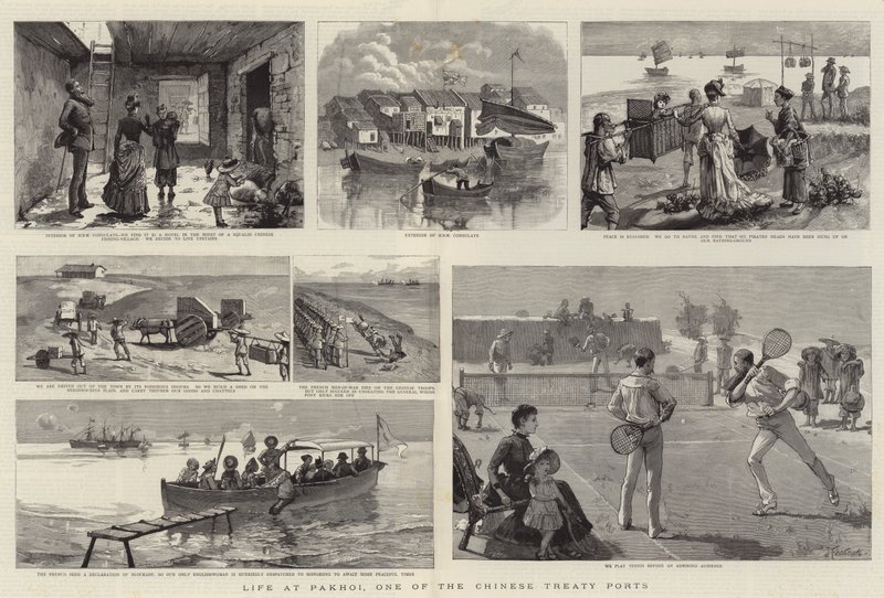 Leven in Pakhoi, een van de Chinese verdragssteden door Joseph Finnemore