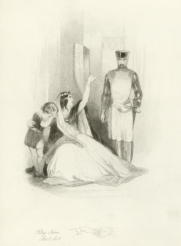 Koning Jan door Joseph Kenny Meadows