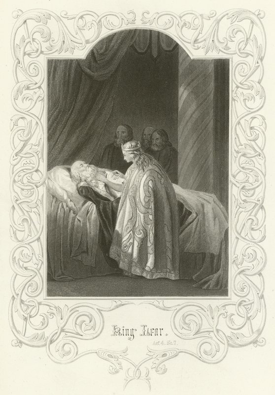 Koning Lear, Act IV, Scene VII door Joseph Kenny Meadows
