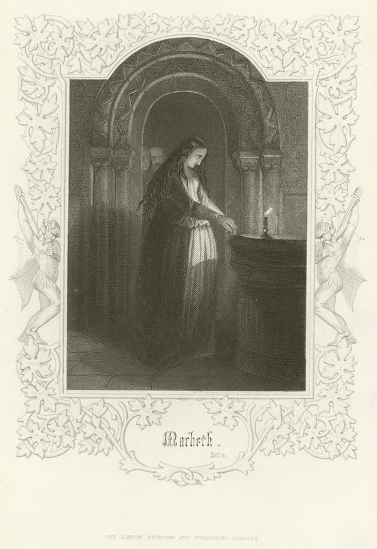 Macbeth, Act V door Joseph Kenny Meadows