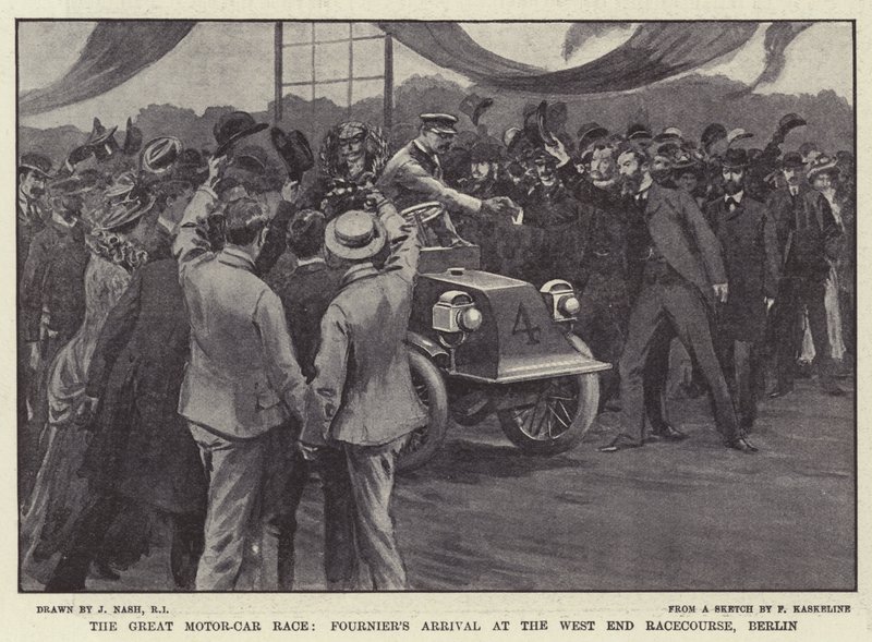 De grote autorace, Fournier