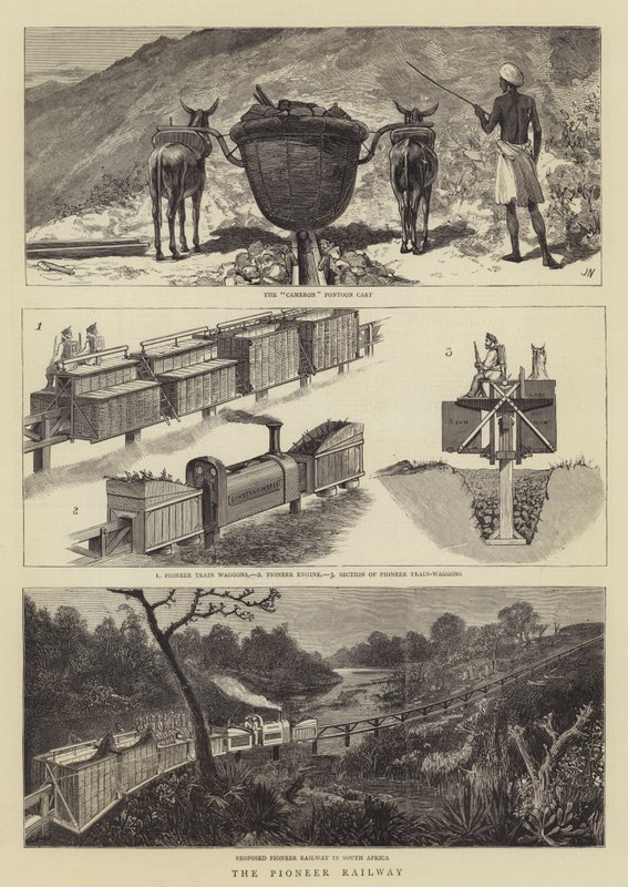 De Pionierspoorlijn door Joseph Nash