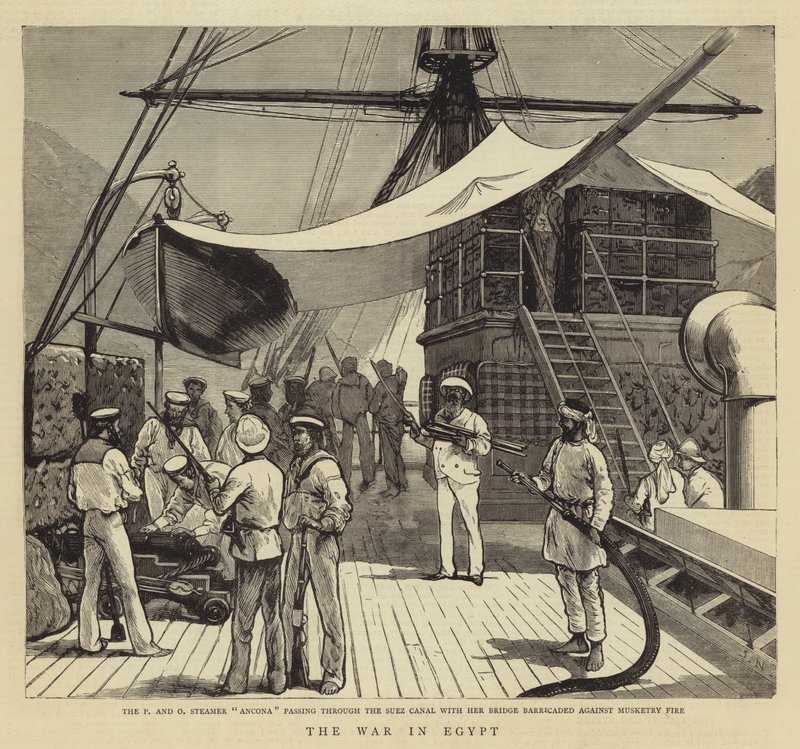 De oorlog in Egypte door Joseph Nash