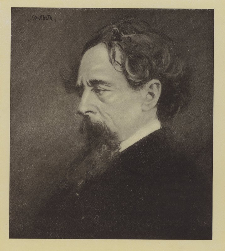 Charles Dickens door Joseph after Simpson