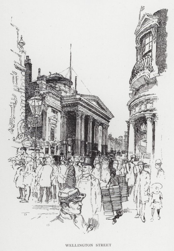 Wellington Street door Joseph (after) Pennell