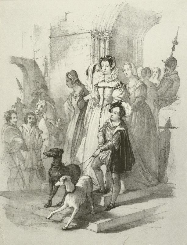 Maria van Schotland door Joseph Nash