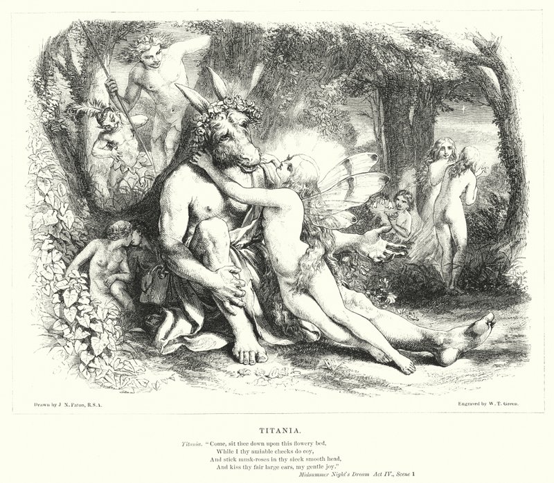 Titania door Joseph Noel Paton