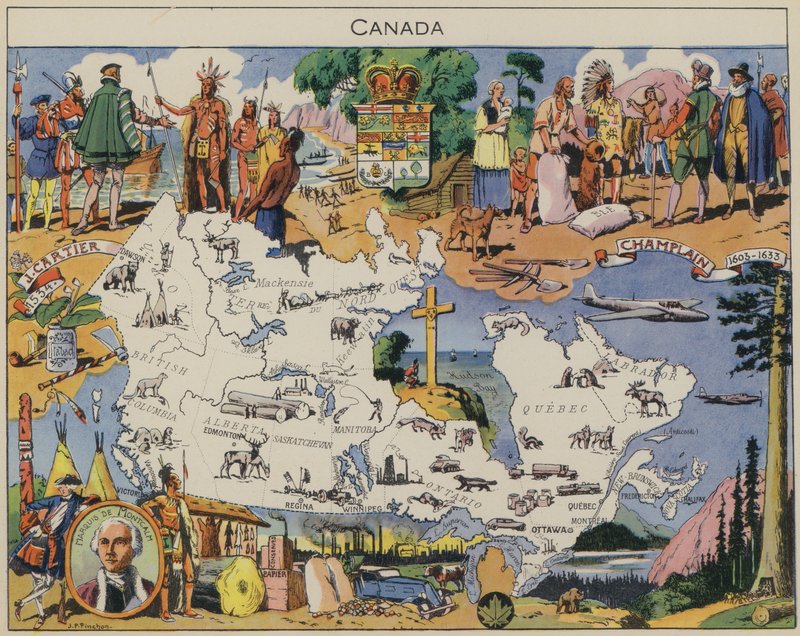 Canada door Joseph Porphyre Pinchon