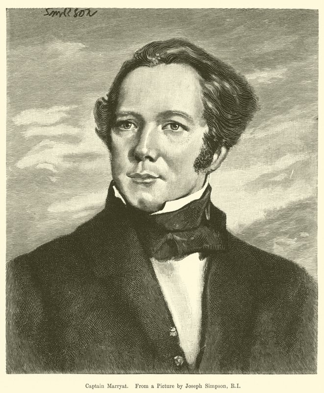 Kapitein Marryat door Joseph Simpson