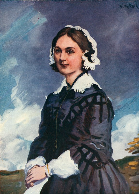 Florence Nightingale door Joseph Simpson