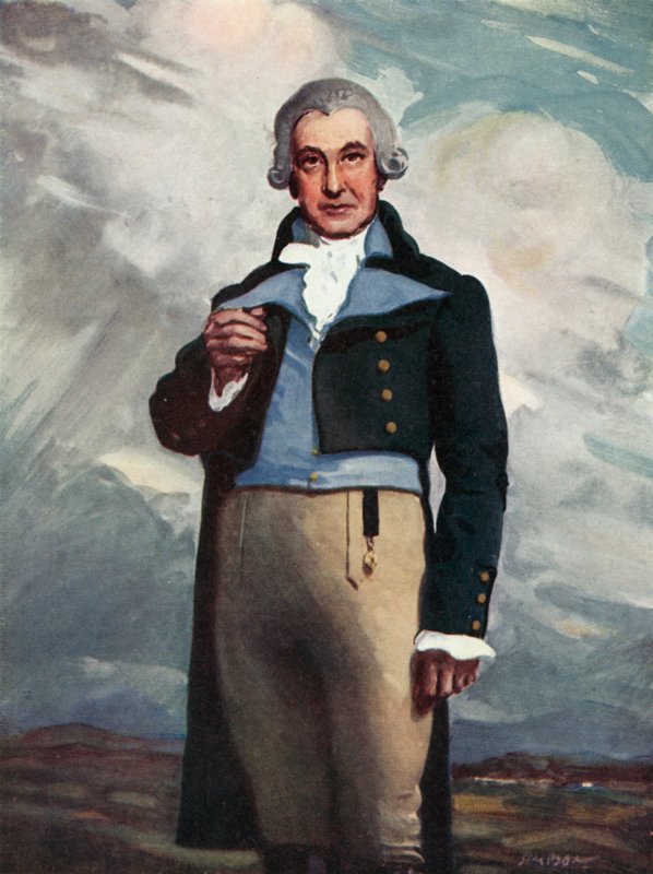 James Watt, 1736-1819 door Joseph Simpson