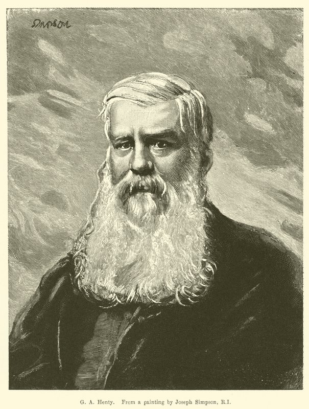 G A Henty door Joseph after Simpson